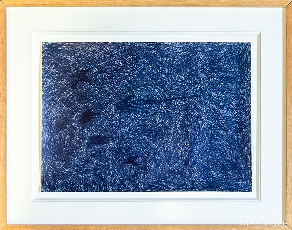 FABRE Jan - Bic Drawing - Das Glas im Kopf wird vom Glas